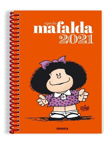 AGENDA MAFALDA 2021 NARANJA | Quino