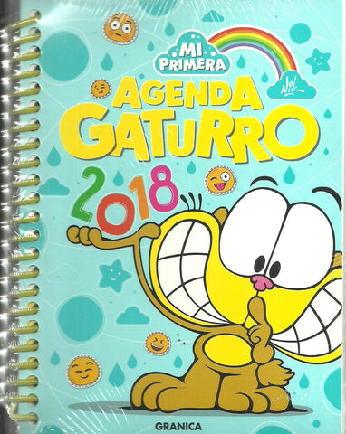 AGENDA GATURRO 2018 ANILLADA AZUL