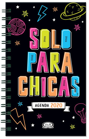 AGENDA SOLO PARA CHICAS 2020 ESPACIAL