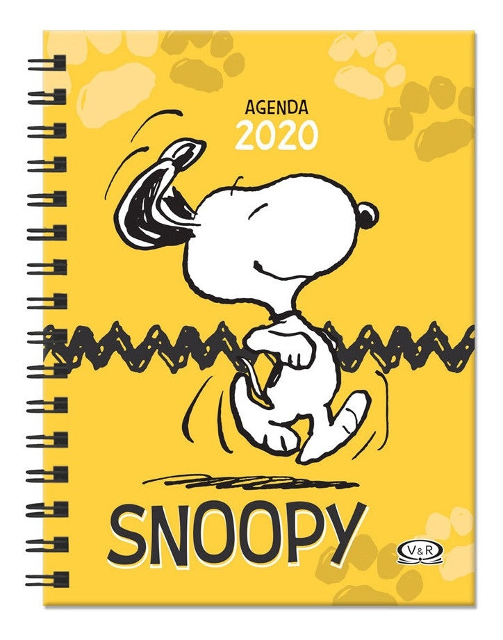 AGENDA SNOOPY AMARILLA 2020