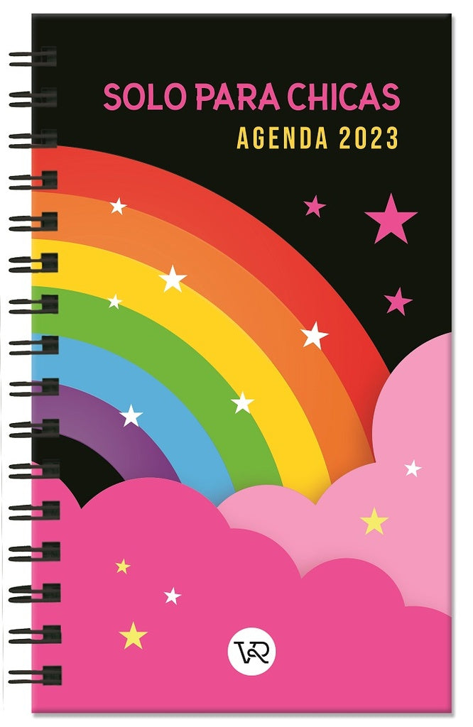 AGENDA SOLO PARA CHICAS 2023-arcoiris | VACIO
