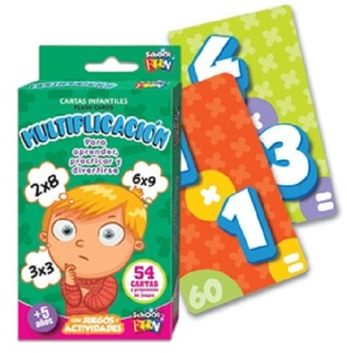 *Cartas educativas: Multiplicación | VACIO
