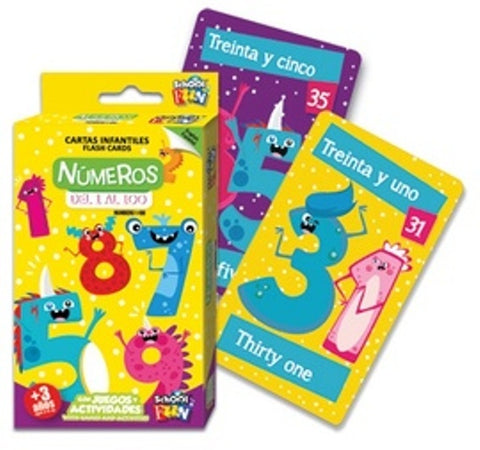 *Cartas educativas :Numeros del  1 al 100  | sin autor