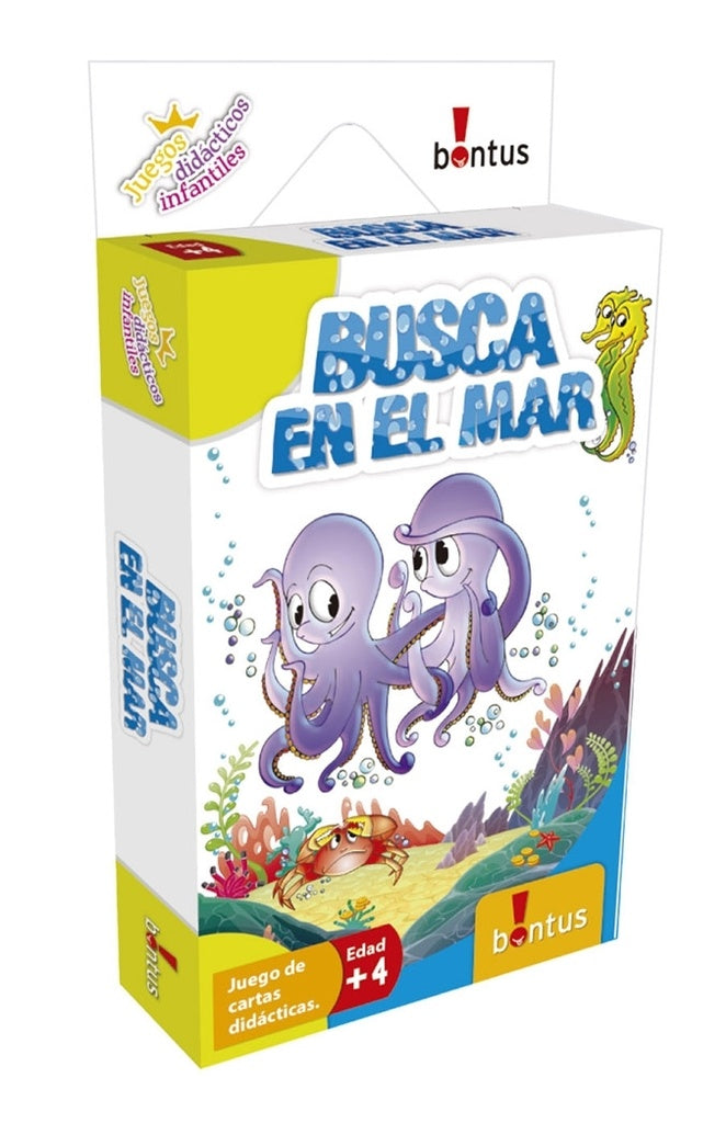 BUSCA EN EL MAR ( CARTAS INFANTILES) 4 AÑOS..