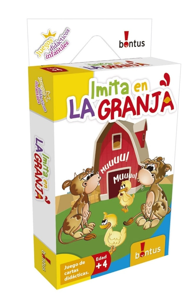 IMITA EN LA GRANJA ( CARTAS INFANTILES) 4 AÑOS..