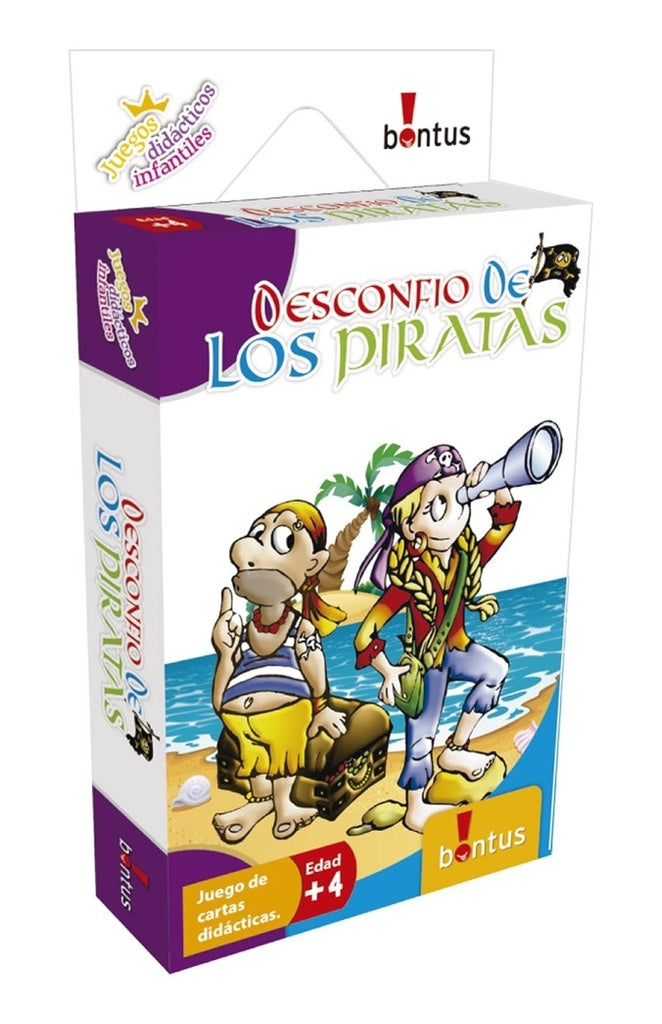 DESCONFIO DE LOS PIRATAS ( CARTAS INFANTILES) 4 AÑOS..