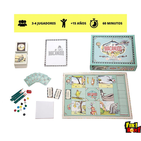 EL MACANUDO- JUEGO DE MESA