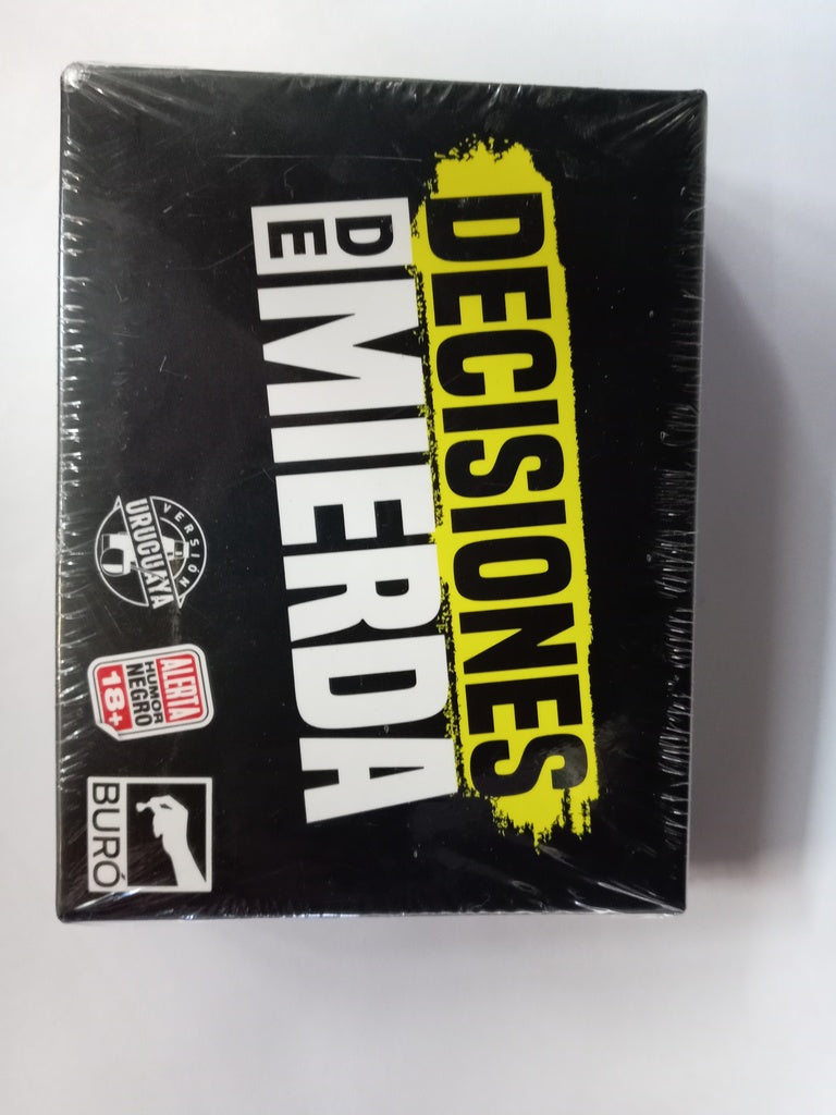 DECISIONES DE MIERDA ( juego de cartas)