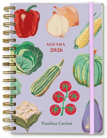 AGENDA 2026. PAULINA COCINA. VEGETALES.. | Paulina Cocina