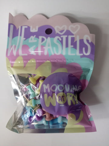 PINCHA PAPELES PASTEL X 50U