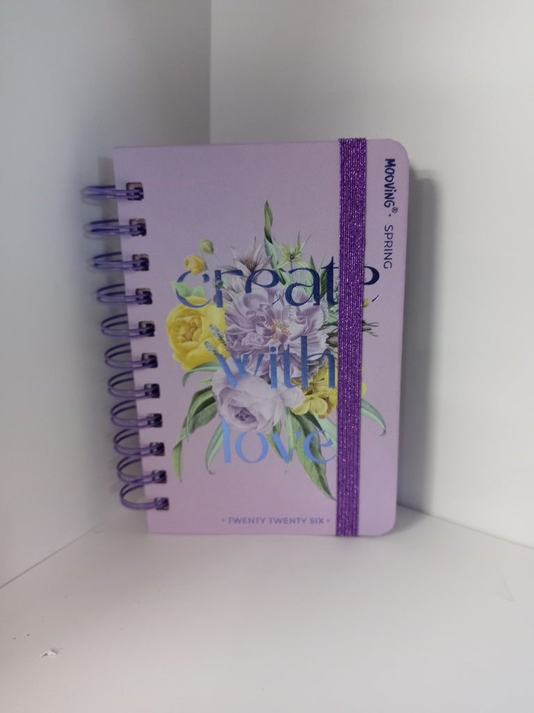 AGENDA 2026 SPRING CON ESPIRAL..