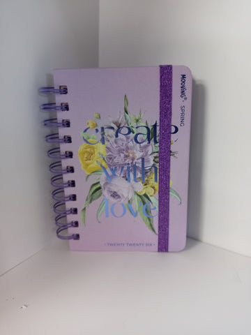 AGENDA 2026 SPRING CON ESPIRAL..