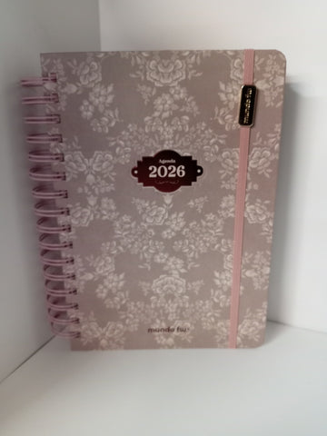 AGENDA 2026 FW BOHO VINTAGE DIARIA