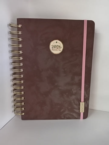 AGENDA MINIMALISTA DIARIA  BRUNETTE FW 2026 | VACIO