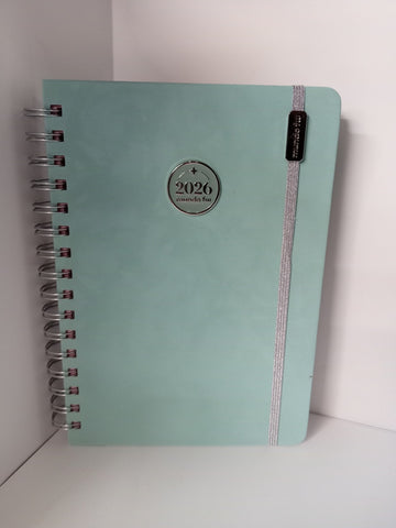 AGENDA MINIMALISTA SEMANAL FW  SKY  2026 | VACIO