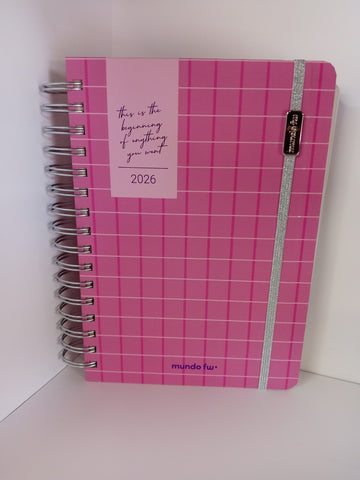 AGENDA PINK GRID 2026 DIARIA