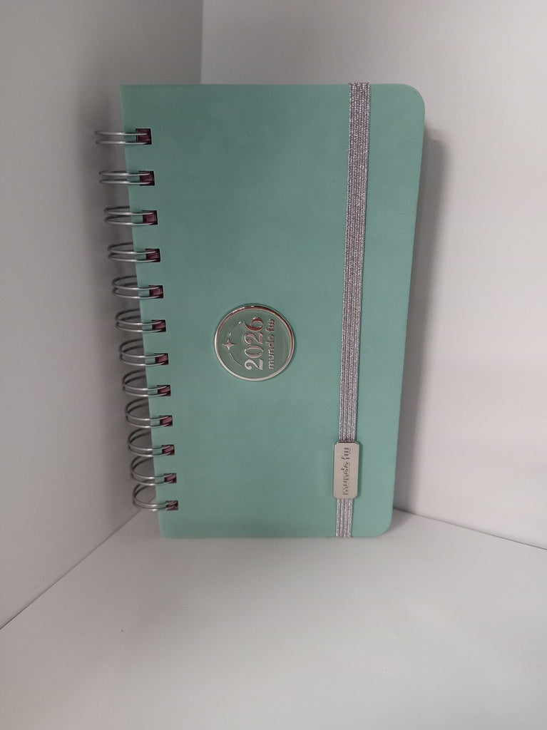 AGENDA POCKET MINIMALISTA FW SKY SEMANAL 2026 | VACIO