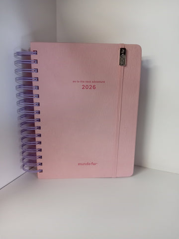 AGENDA 2026 FW TREND ROSE DIARIA