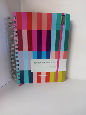 AGENDA 2026FW UNIVERISTARIA COLORFUL SERMANAL