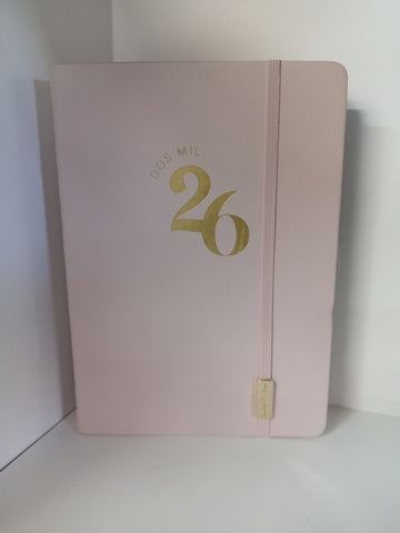 AGENDA FW 2026 CLASSIC PINK SEMANAL