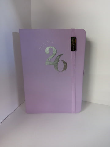 AGENDA 2026 FW CLASSIC VIOLET DOS DIAS POR HOJA