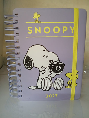 AGENDA 2027 SNOOPY CON ESPIRAL