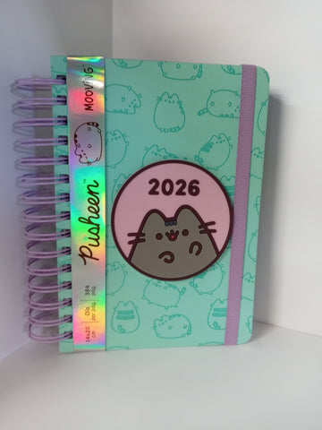AGENDA 2026 PUSHEEN CON ESPIRAL..