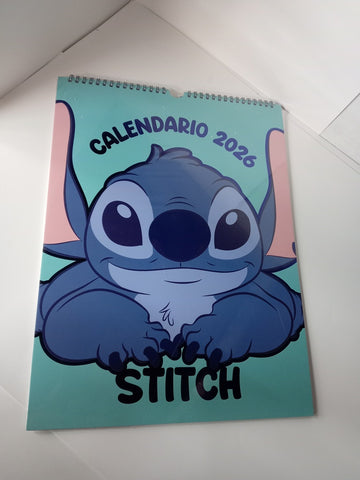 CALENDARIO 2026 STITCH..