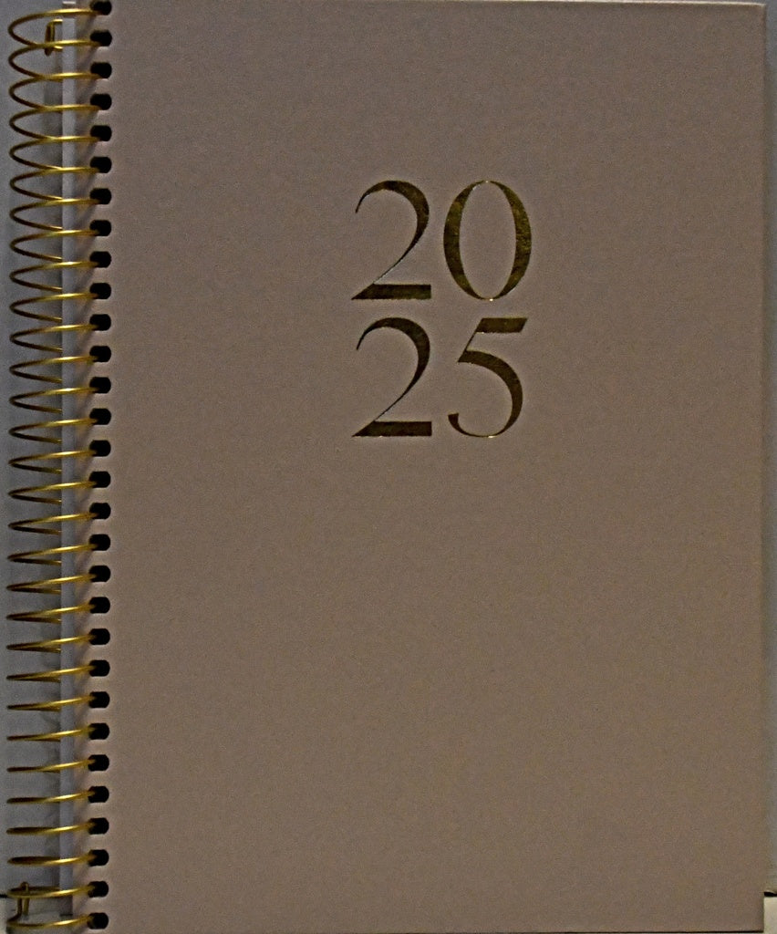 AGENDA LE VANILLE DIA POR DIA 2025 CON ESPIRAL..