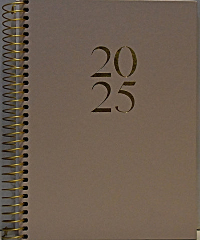 AGENDA LE VANILLE DIA POR DIA 2025 CON ESPIRAL..