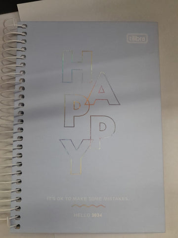 AGENDA TILIBRA HAPPY 2024 ESPIRAL