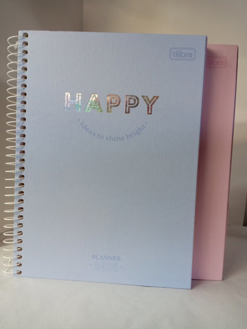 PLANNER HAPPY SEMANAL TILIBRA 2026