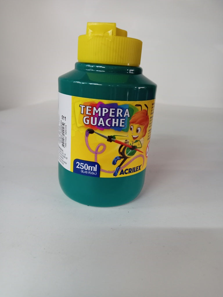 TEMPERA ACRILEX 511 250ML- VERDE BANDERA