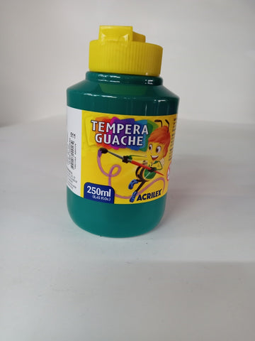 TEMPERA ACRILEX 511 250ML- VERDE BANDERA