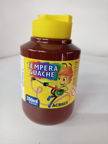 TÉMPERA 250 ACRILEX 531 MARRON