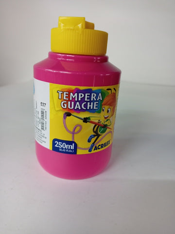 TÉMPERA 250 ACRILEX ROSA