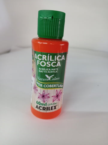 PINTURA ACRÍLICA NARANJA ACRILEX  517 ..