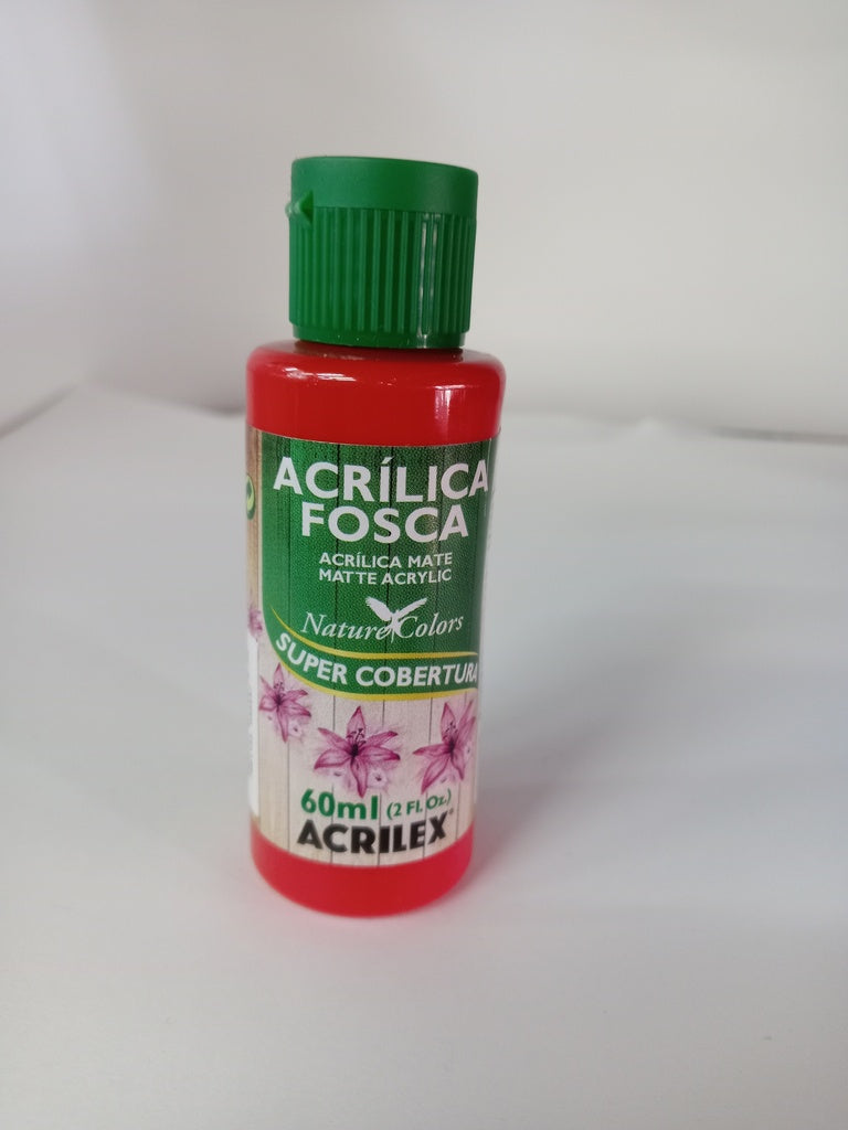 PINTURA ACRÍLICA VERMELHO FOGO ACRILEX 507