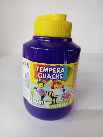 *TEMPERA VIOLETA 250 ML ..