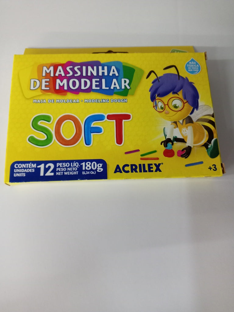 MASA DE MOLDEAR ACRILEX SOFT X12 .. | VACIO