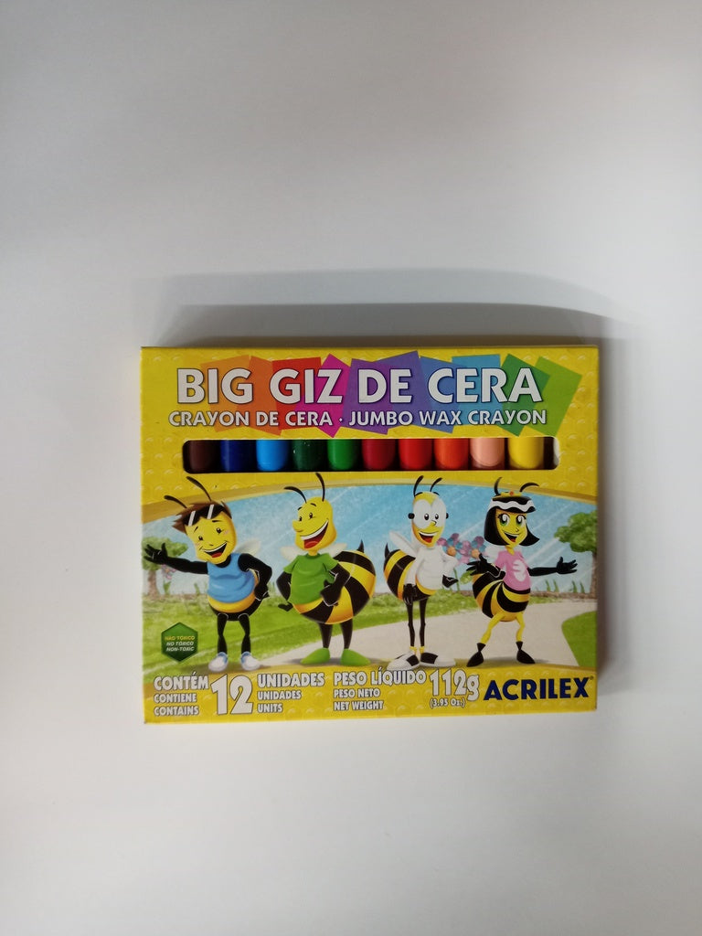 CRAYOLA ACRILEX 9111 BIG ZIG 12 COL
