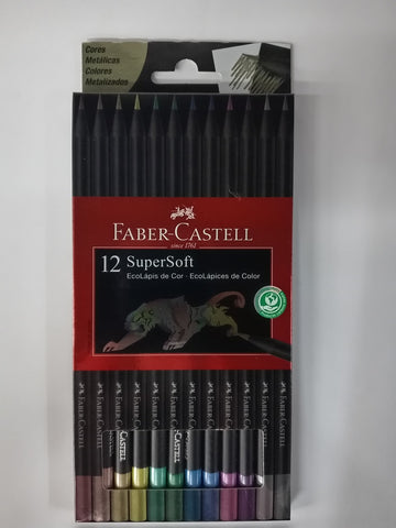 *COLORES FABER METALIZADOS 12X..