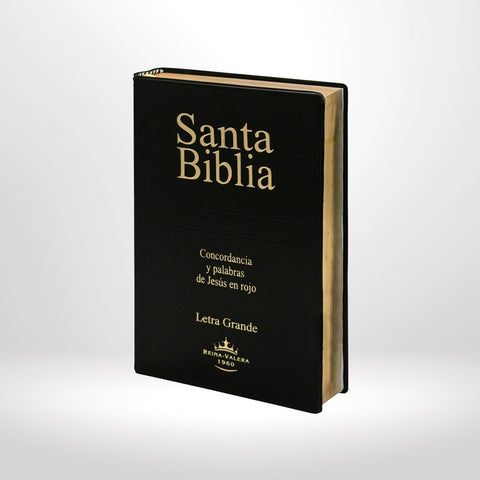 SANTA BIBLIA LETRA GRANDE CONCORDANCIA P/JESUS EN ROJO*..