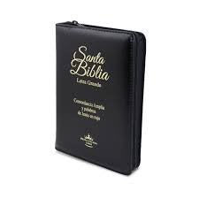 SANTA BIBLIA GDE CON CIERRE LETRA GDE..