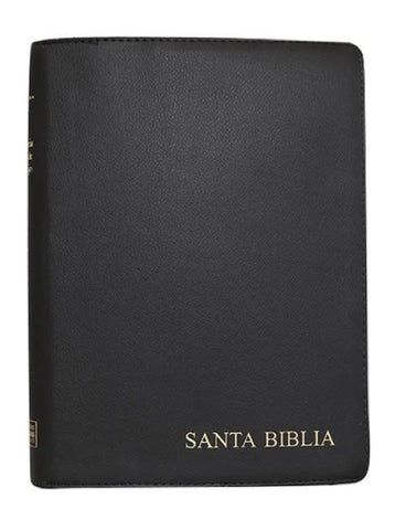 BIBLIA REINA VALERA IMITACIÓN CUERO/NEGRO