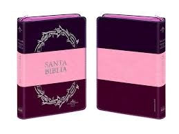 BIBLIA TRI COLOR ROSA