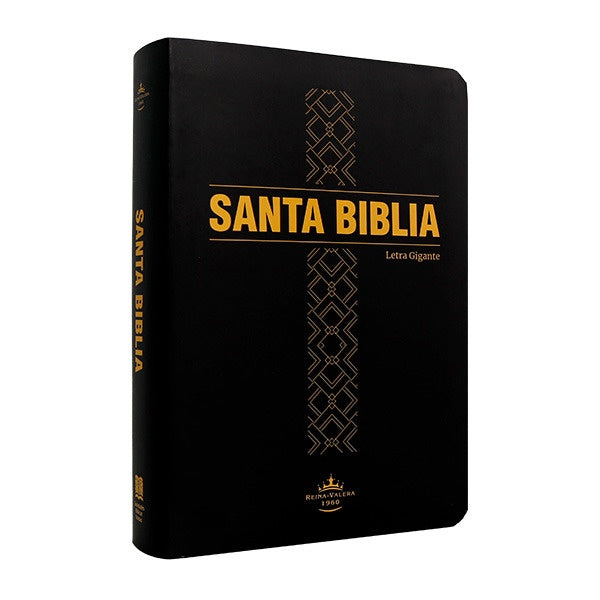 BIBLIA COLOR NEGRO- TAPA CRUZ