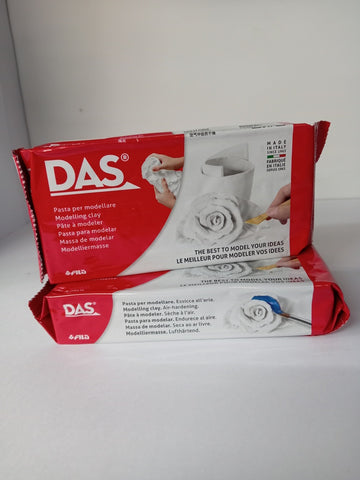 CERAMICA SIN HORNO BLANCA1/2 K 500 GRS DAS