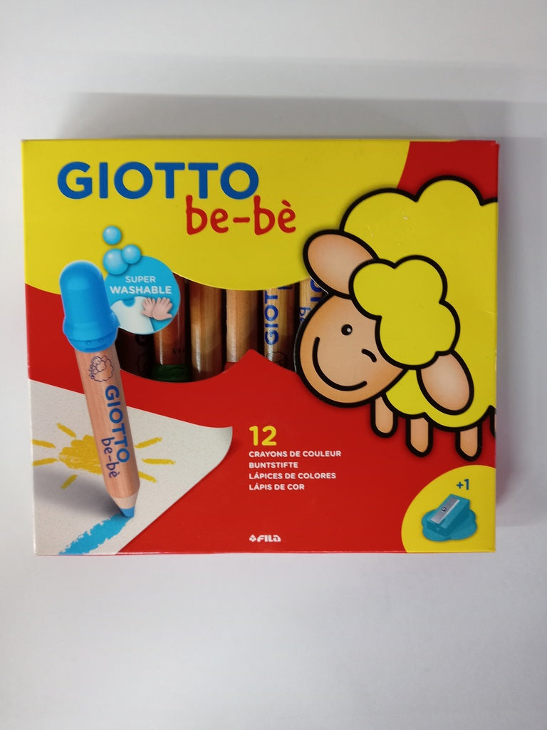 LAPICES  DE COLORES GIOTTO BEBÉ X12