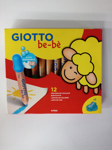 LAPICES  DE COLORES GIOTTO BEBÉ X12